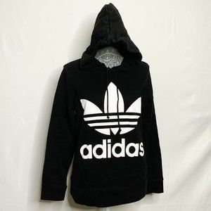 Adidas Sweatshirt Women S Black Spellout Logo